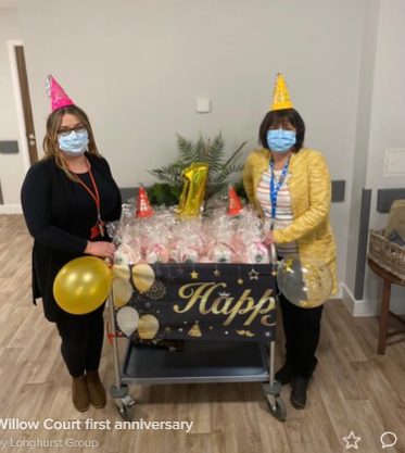 Willow Court first anniversary celebrations